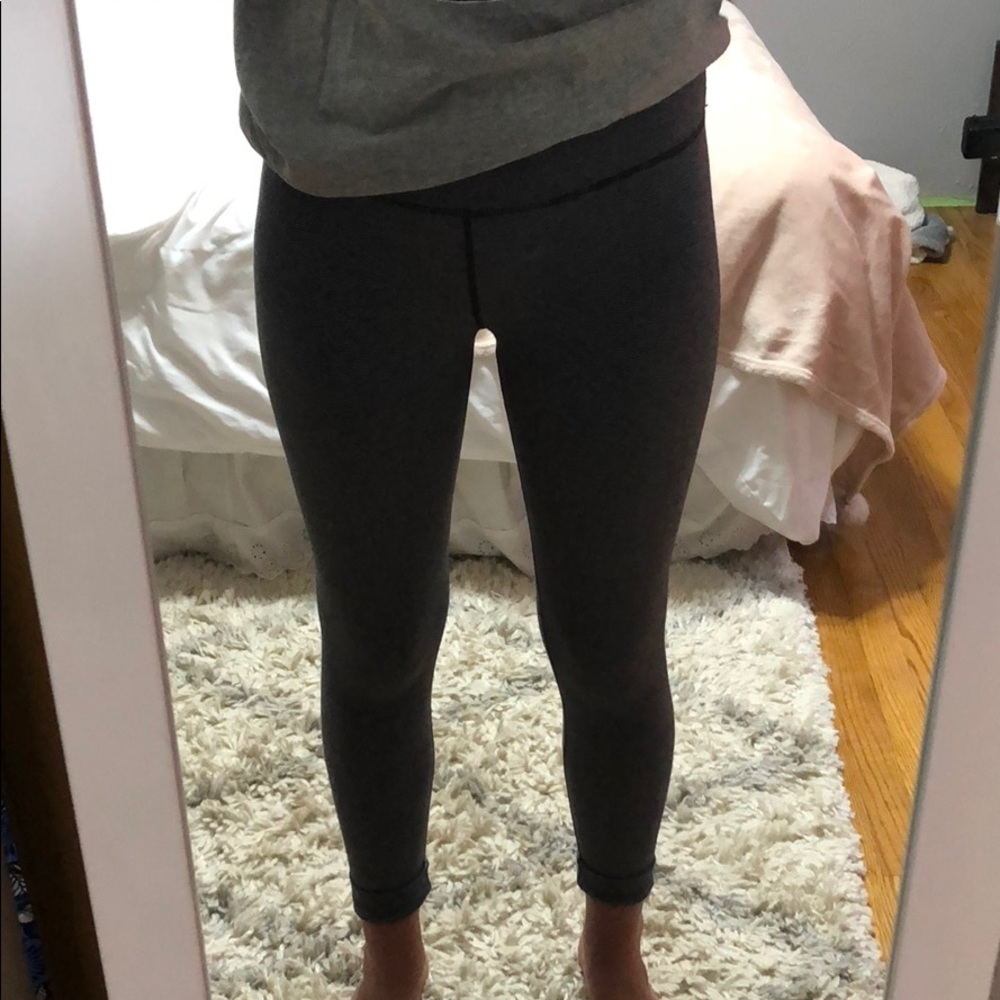 Striped leggings